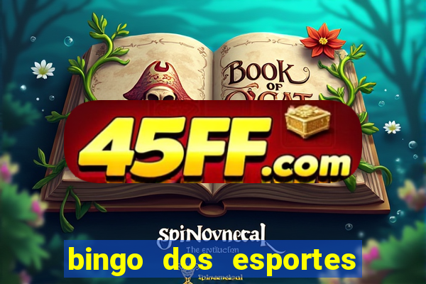 bingo dos esportes para imprimir